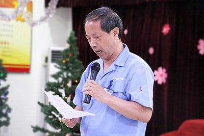 董事長發(fā)表精彩講話