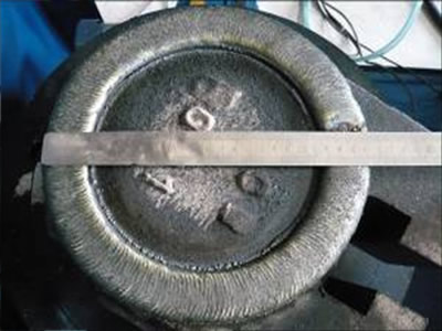 電站高壓閘閥    密封面噴焊