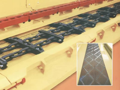 激光強化刮板機中部槽