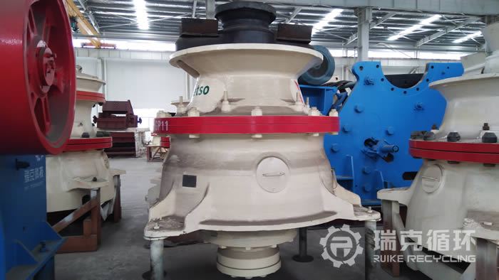 出售二手美卓GP11圓錐破碎機(jī)（頑石破）一臺(tái)