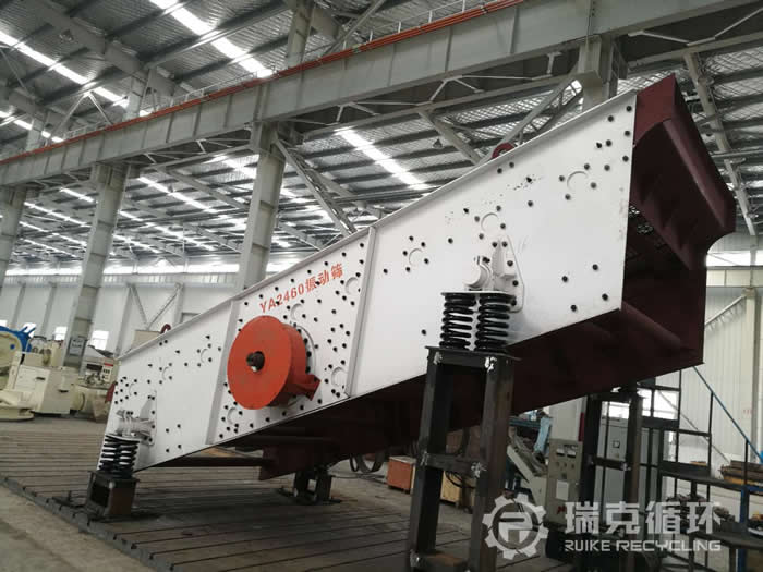 出售九成新YA2460振動篩一臺