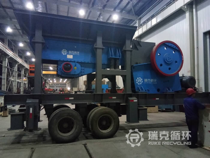 移動破碎站發往河南用戶現場