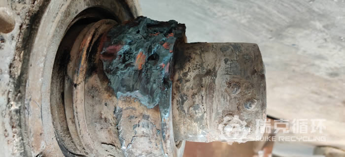 PFL1000制砂機(jī)主軸修復(fù)