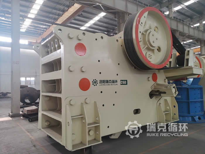 出售二手C160大型顎式破碎機(jī)