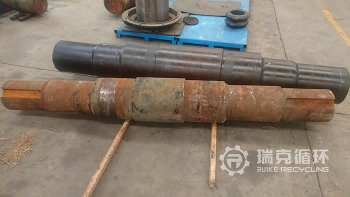 激光熔覆維修ASJ-E5442顎式破碎機主軸