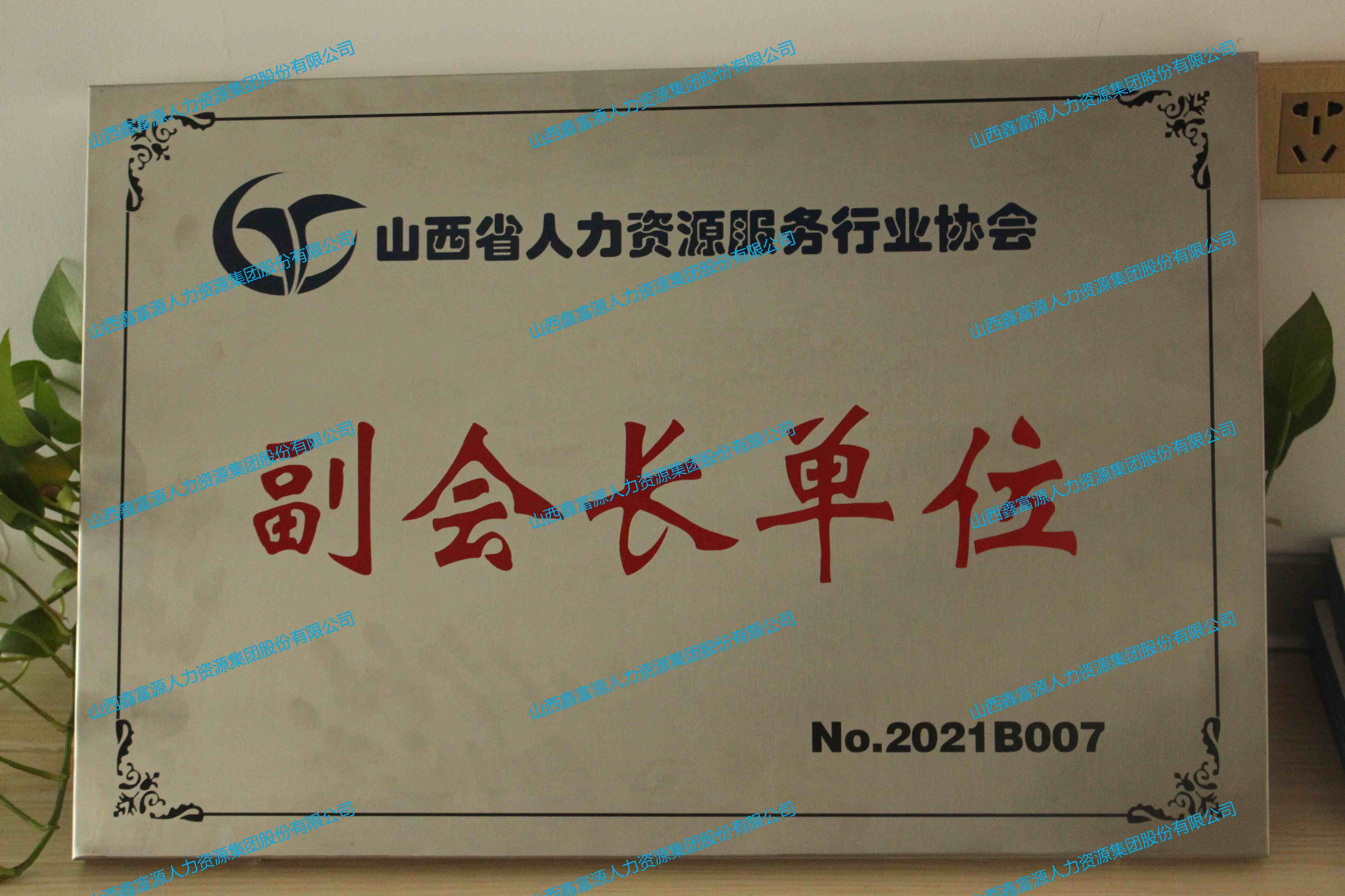 山西省人力資源服務行業協會副會長單位